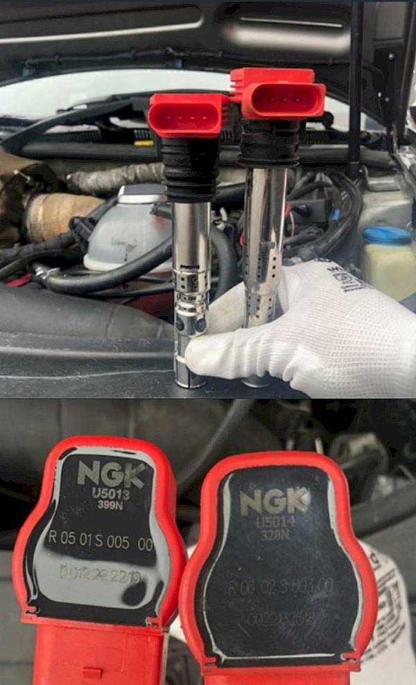 Coils and injectors Invent EMS