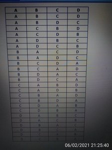 Испробованные варианты подключения РХХ ВАЗ к выходам A,B,C,D.
